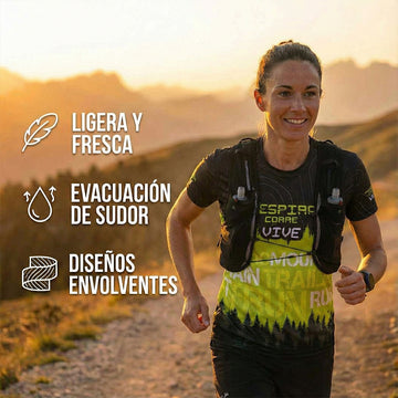 Camiseta técnica RESPIRA CORRE VIVE™