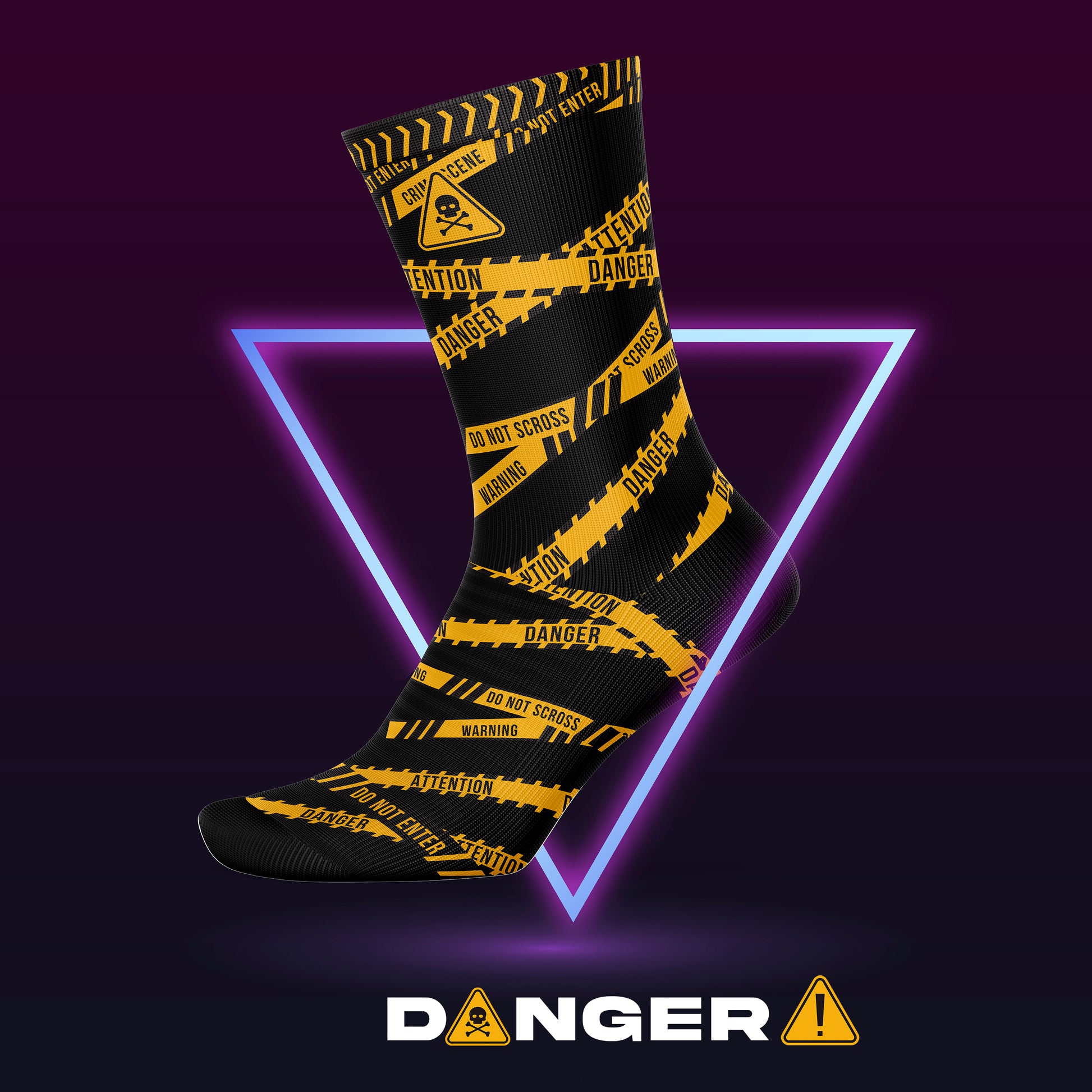 Calcetin Deportivo SOCK DANGER - DOPAMINEOFICIAL