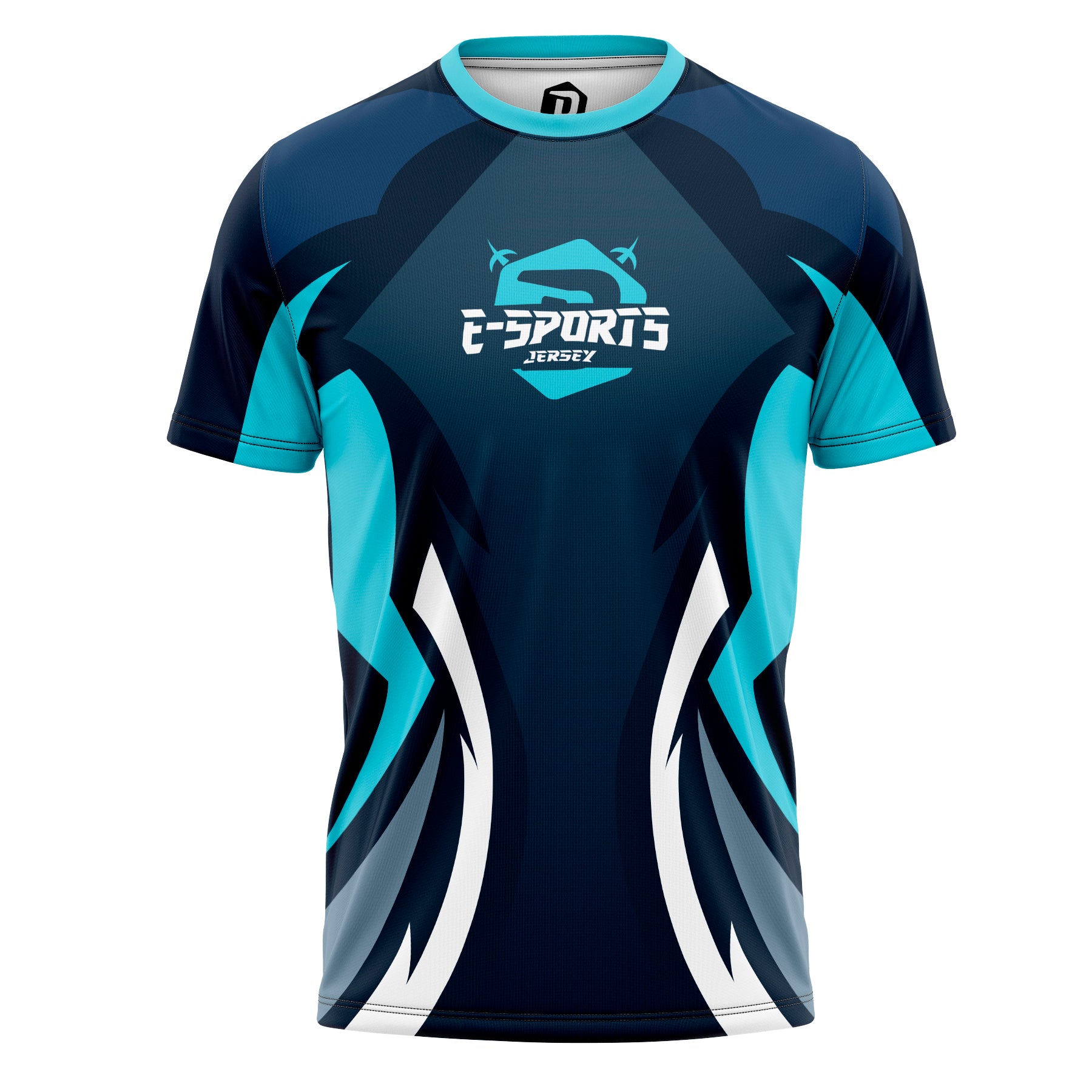 Camiseta E-Sport PERSONALIZADA CRISTAL BLUE™ - DOPAMINEOFICIAL