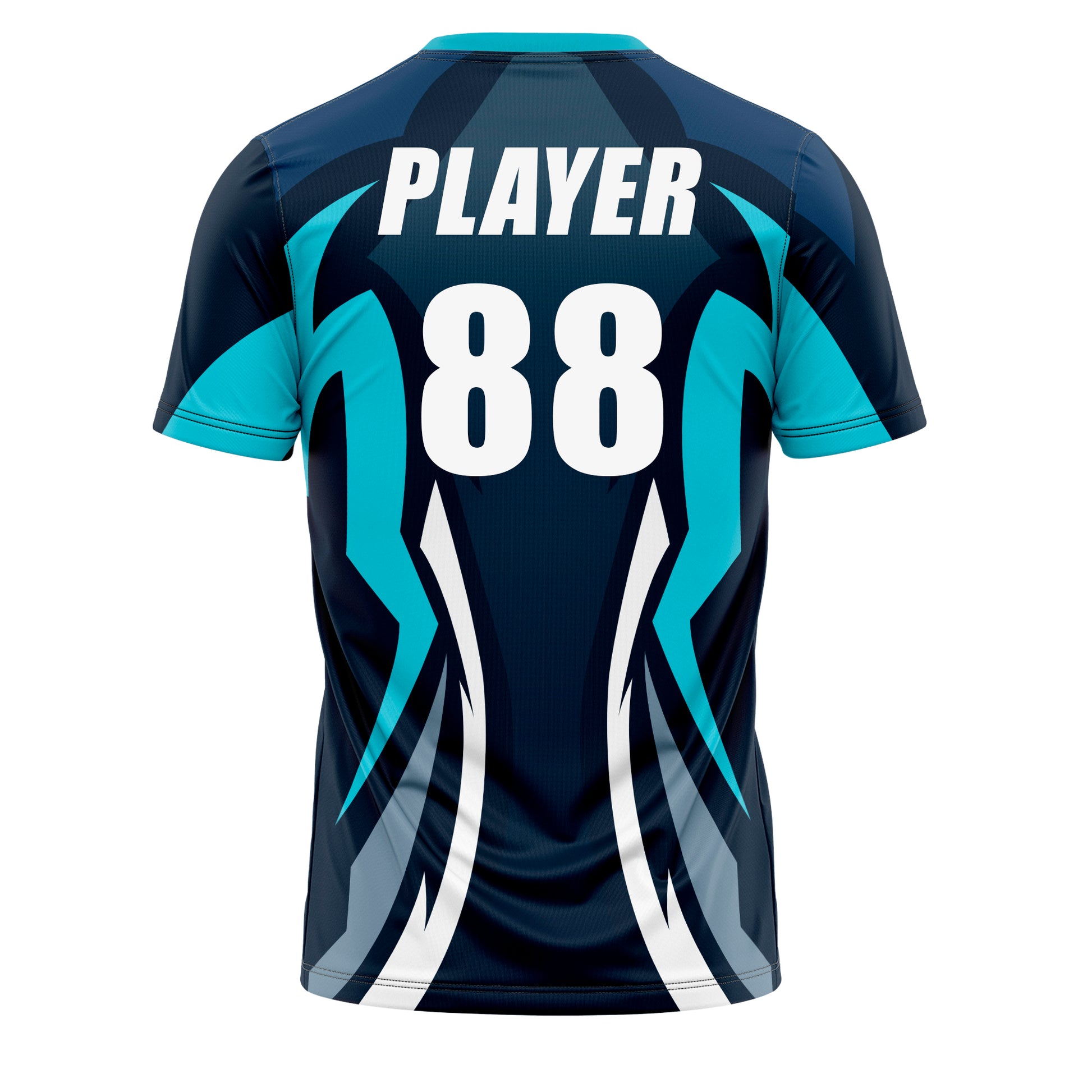 Camiseta E-Sport PERSONALIZADA CRISTAL BLUE™ - DOPAMINEOFICIAL