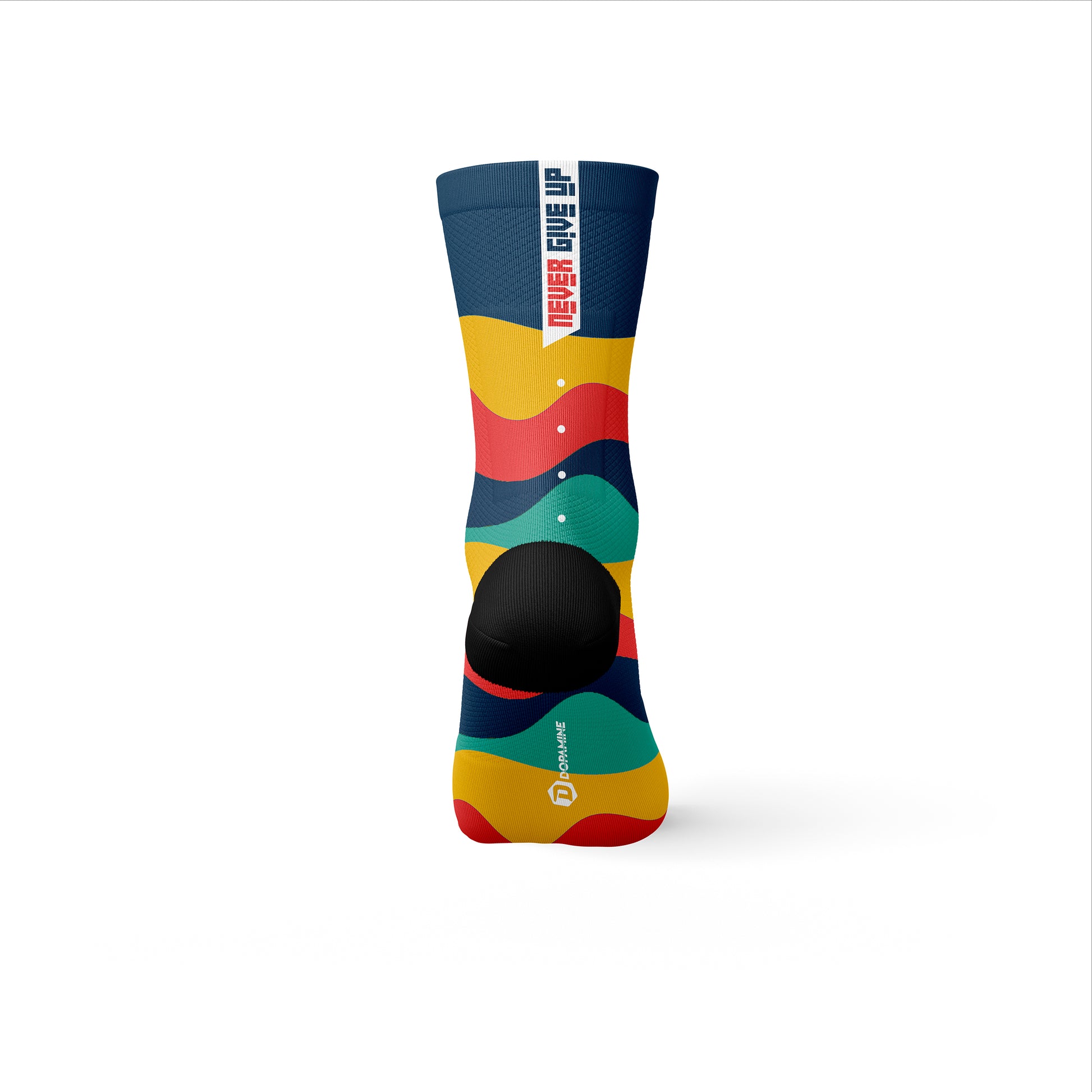Calcetín Deportivo SOCK  NEVER GIVE UP - DOPAMINEOFICIAL