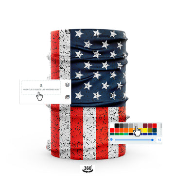 Braga de Cuello Personalizada multiusos proteción al frío